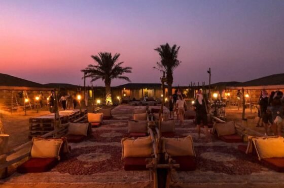 Dubai Desert Safari with Camel Ride, Dinner, and Live Shows